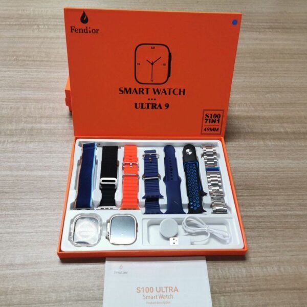 Reloj Smart Watch ULTRA 9 – S100 (7 en 1 | 49MM)