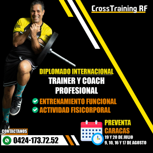 Diplomado  CrosstrainingRF Entrenamiento Funcional y Actividad Fisicorporal